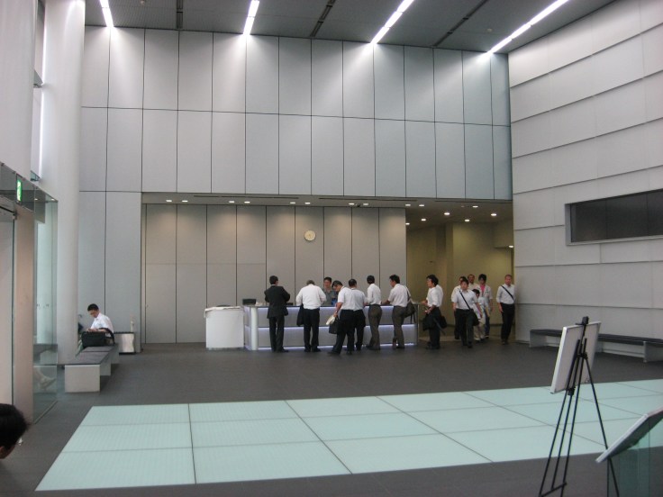Toyota technical centre lobby