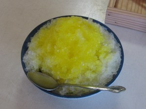 Shaved ice treat