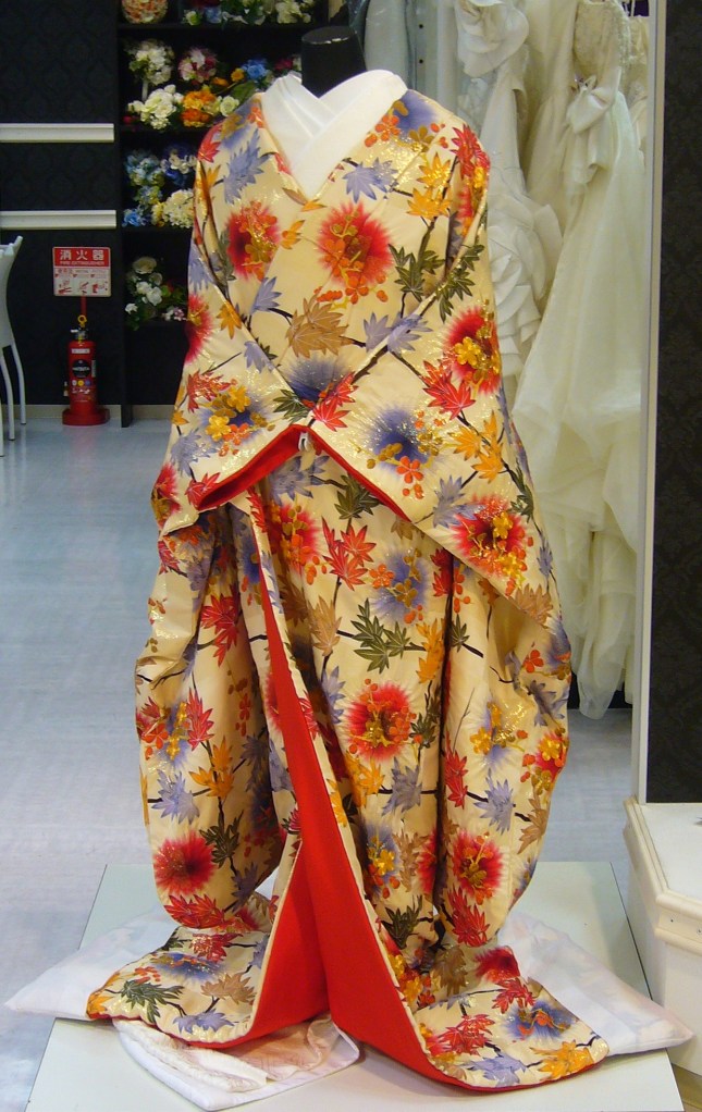 Japanese wedding kimono
