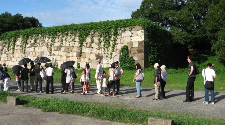 hats and sunshades in the summer in nagoya