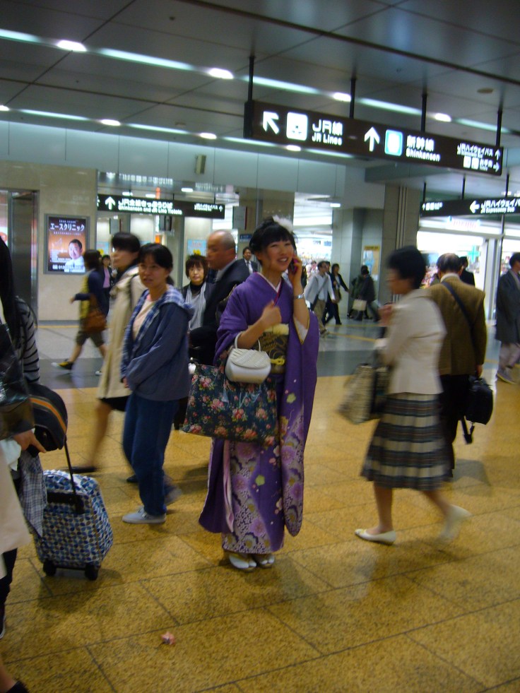 girl in kimono