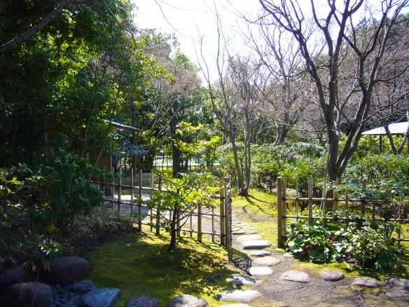 view from the tea house