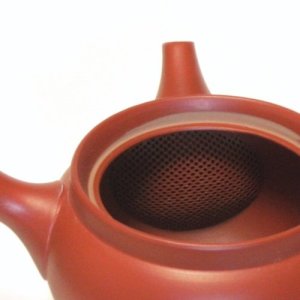 Japanese teapot kyusu inside