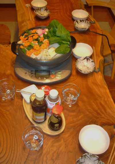 Japanese nabe party