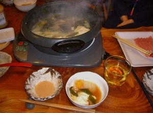 Japanese nabe party