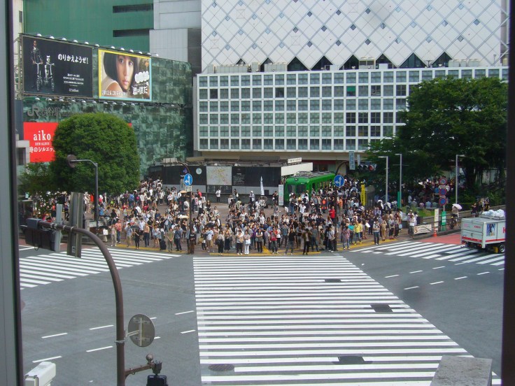 shibuya pedestrian crossing