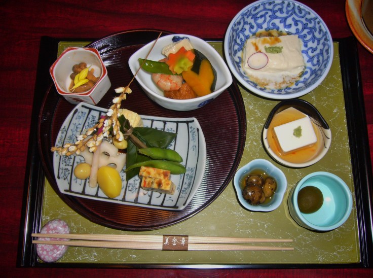 kyoto kaiseki meal