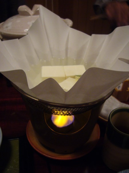 kyoto kaiseki meal tofu